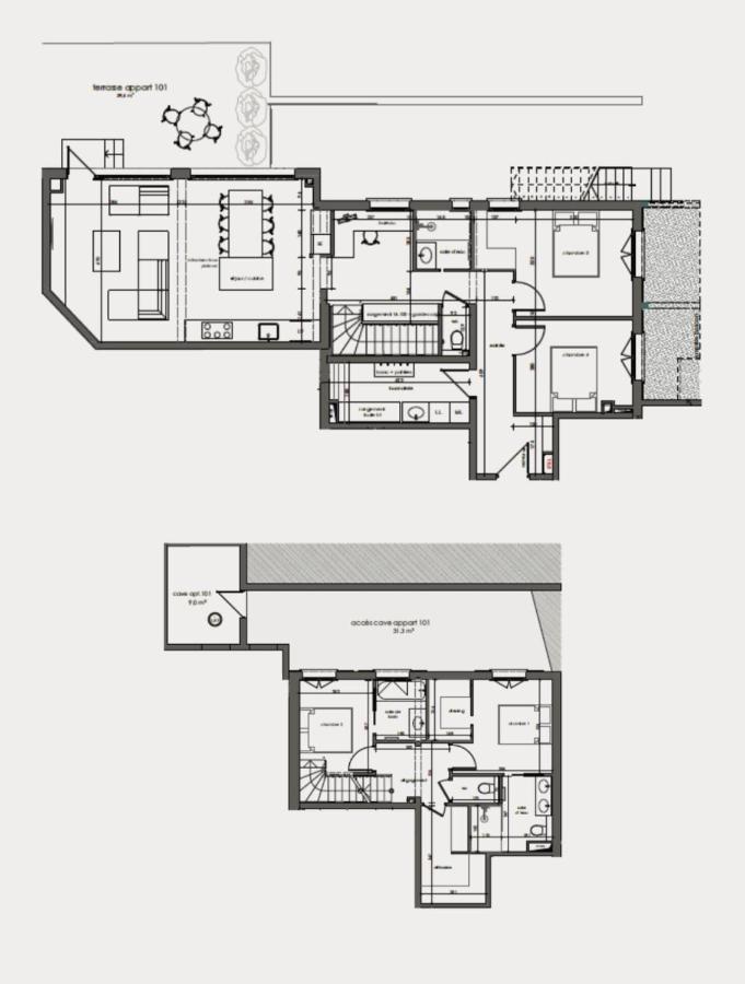 Apartmán La Chaumine Montriond Exteriér fotografie
